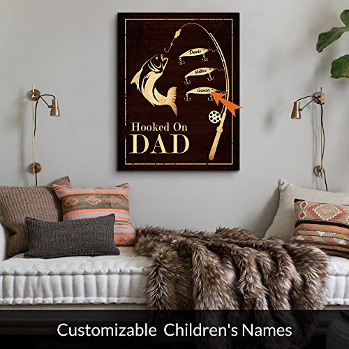 Custom Rustic Wood Puzzle Piece Sign Canvas Prints