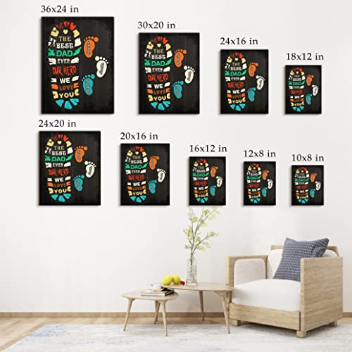Custom Rustic Wood Puzzle Piece Sign Canvas Prints