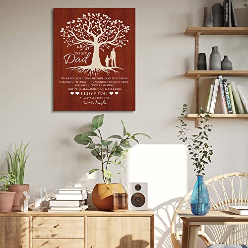 Custom Rustic Wood Puzzle Piece Sign Canvas Prints