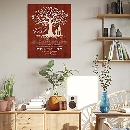 Custom Rustic Wood Puzzle Piece Sign Canvas Prints