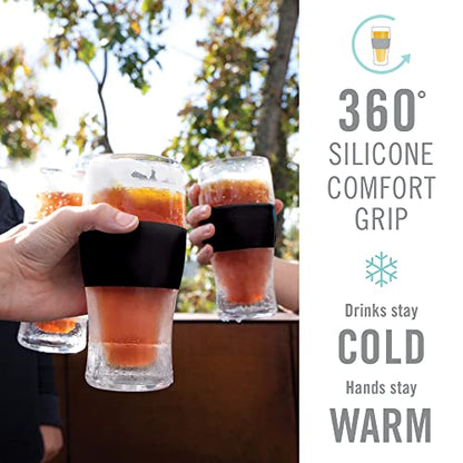 Freeze Glasses Cold & Hot Beverage