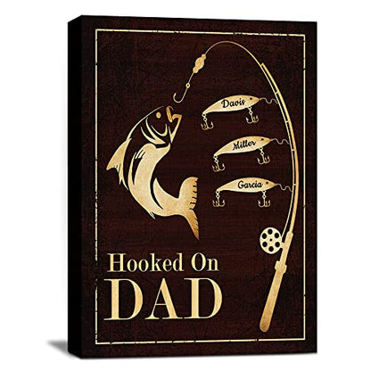 Custom Rustic Wood Puzzle Piece Sign Canvas Prints