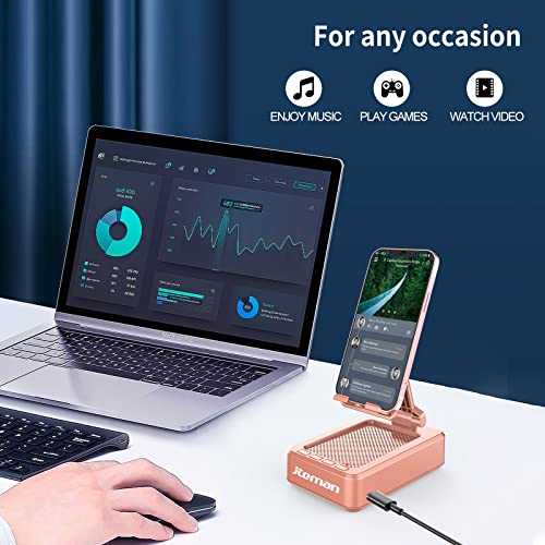 Cell Phone Stand with Wireless Bluetooth Speaker