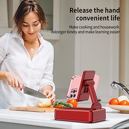 Cell Phone Stand with Wireless Bluetooth Speaker