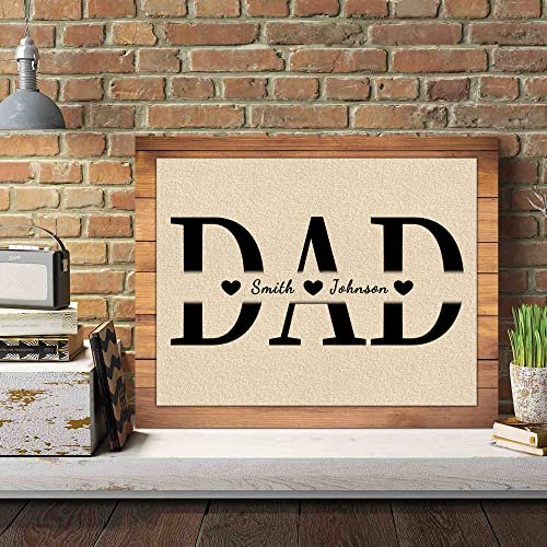 Custom Rustic Wood Puzzle Piece Sign Canvas Prints