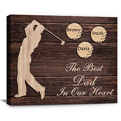 Custom Rustic Wood Puzzle Piece Sign Canvas Prints