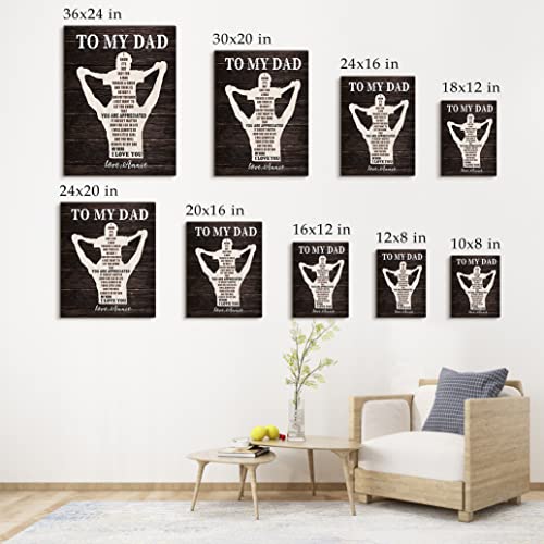 Custom Rustic Wood Puzzle Piece Sign Canvas Prints