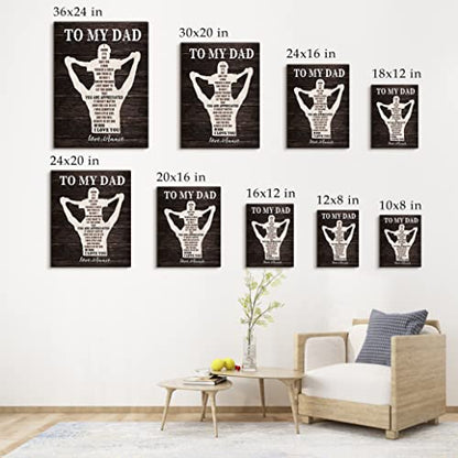 Custom Rustic Wood Puzzle Piece Sign Canvas Prints