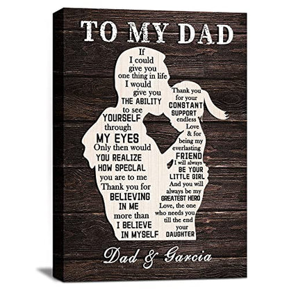 Custom Rustic Wood Puzzle Piece Sign Canvas Prints