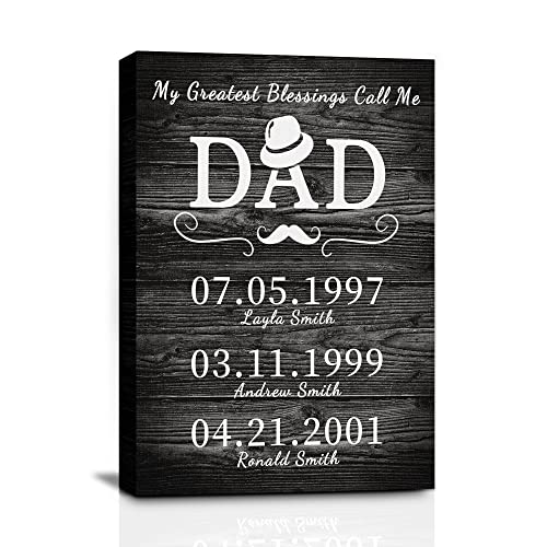 Custom Rustic Wood Puzzle Piece Sign Canvas Prints
