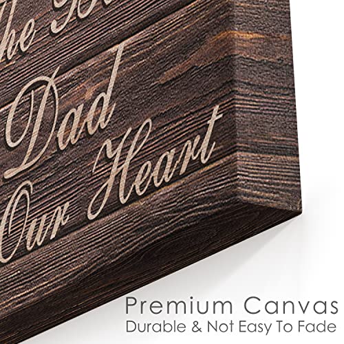 Custom Rustic Wood Puzzle Piece Sign Canvas Prints