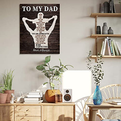 Custom Rustic Wood Puzzle Piece Sign Canvas Prints