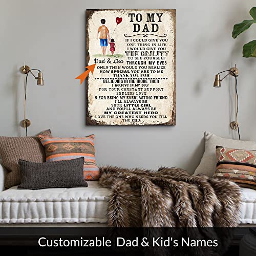 Custom Rustic Wood Puzzle Piece Sign Canvas Prints