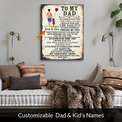 Custom Rustic Wood Puzzle Piece Sign Canvas Prints