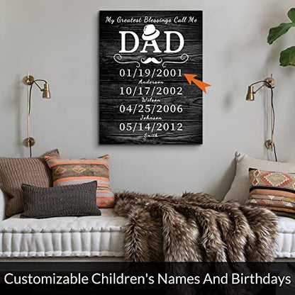 Custom Rustic Wood Puzzle Piece Sign Canvas Prints