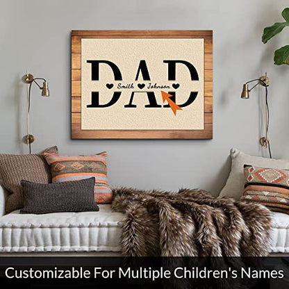 Custom Rustic Wood Puzzle Piece Sign Canvas Prints