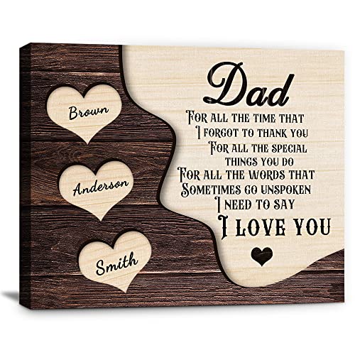 Custom Rustic Wood Puzzle Piece Sign Canvas Prints