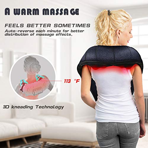 Back Massager Neck Massager with Heat