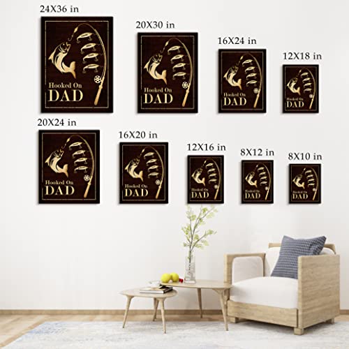 Custom Rustic Wood Puzzle Piece Sign Canvas Prints