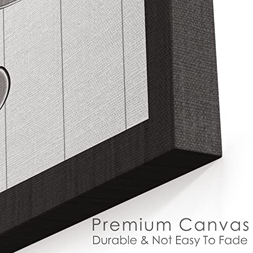 Custom Rustic Wood Puzzle Piece Sign Canvas Prints