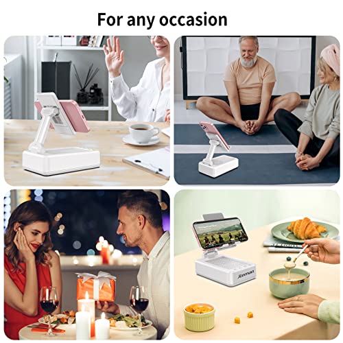 Cell Phone Stand with Wireless Bluetooth Speaker