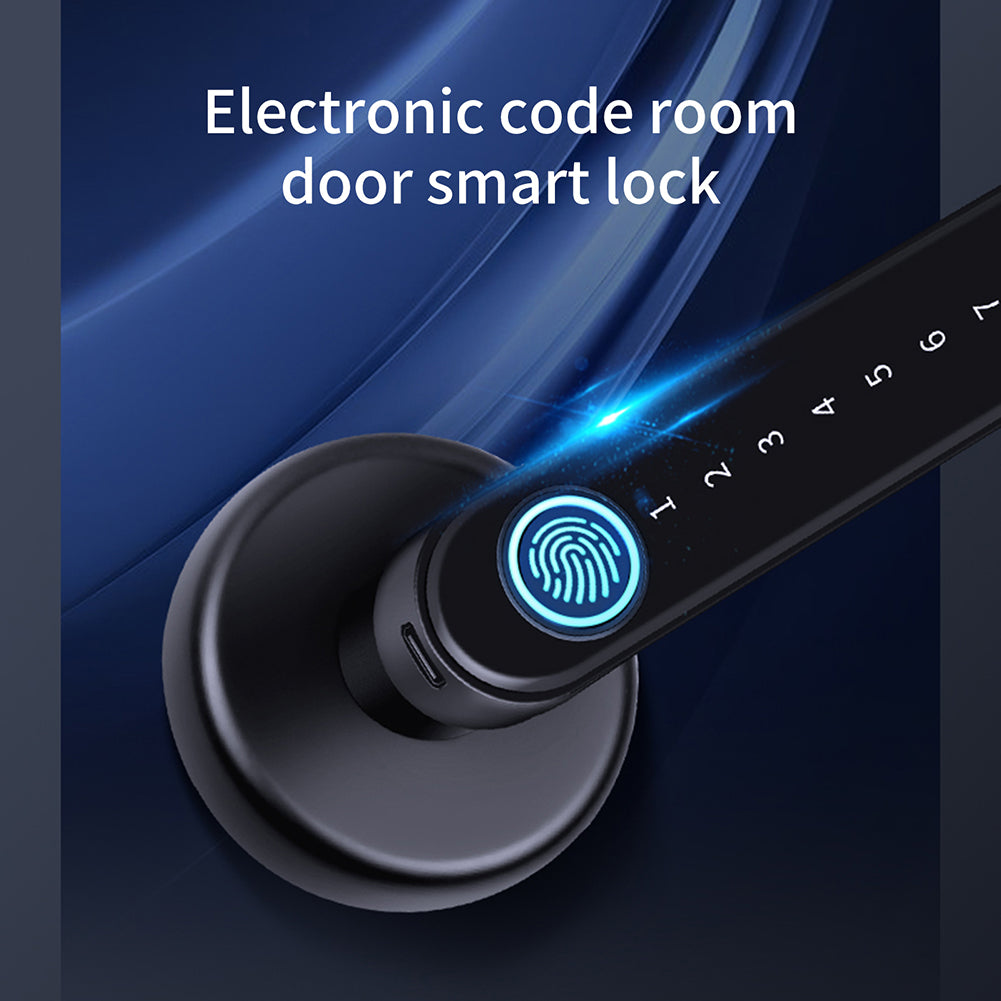Electric code in fingerprint door lock 