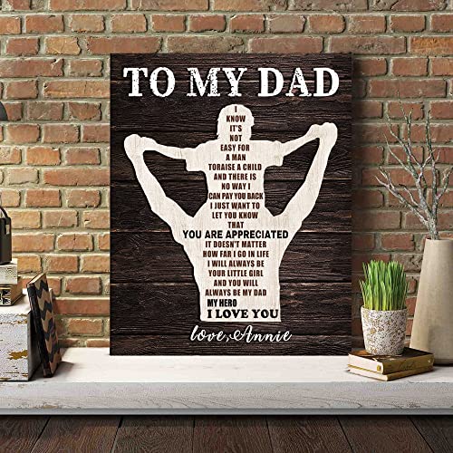 Custom Rustic Wood Puzzle Piece Sign Canvas Prints