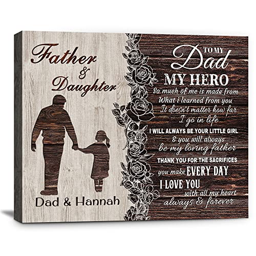 Custom Rustic Wood Puzzle Piece Sign Canvas Prints