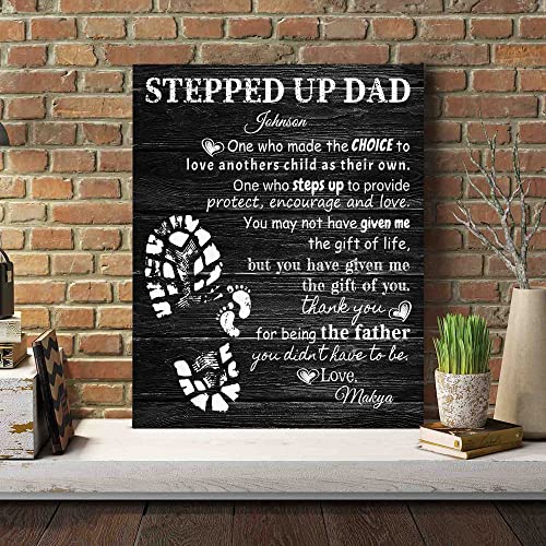 Custom Rustic Wood Puzzle Piece Sign Canvas Prints