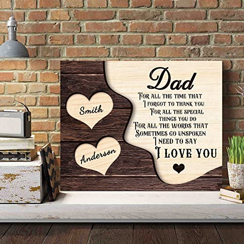 Custom Rustic Wood Puzzle Piece Sign Canvas Prints