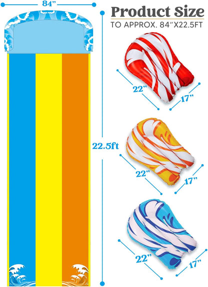 Lawn Water Slide Summer Slip