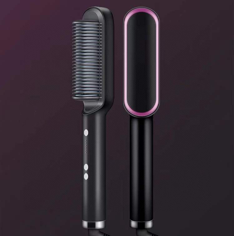 Silky Hair Straightener Brush