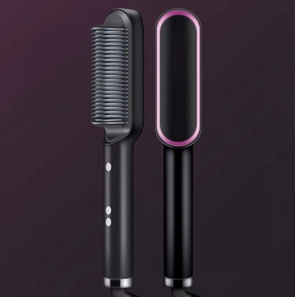 Silky Hair Straightener Brush