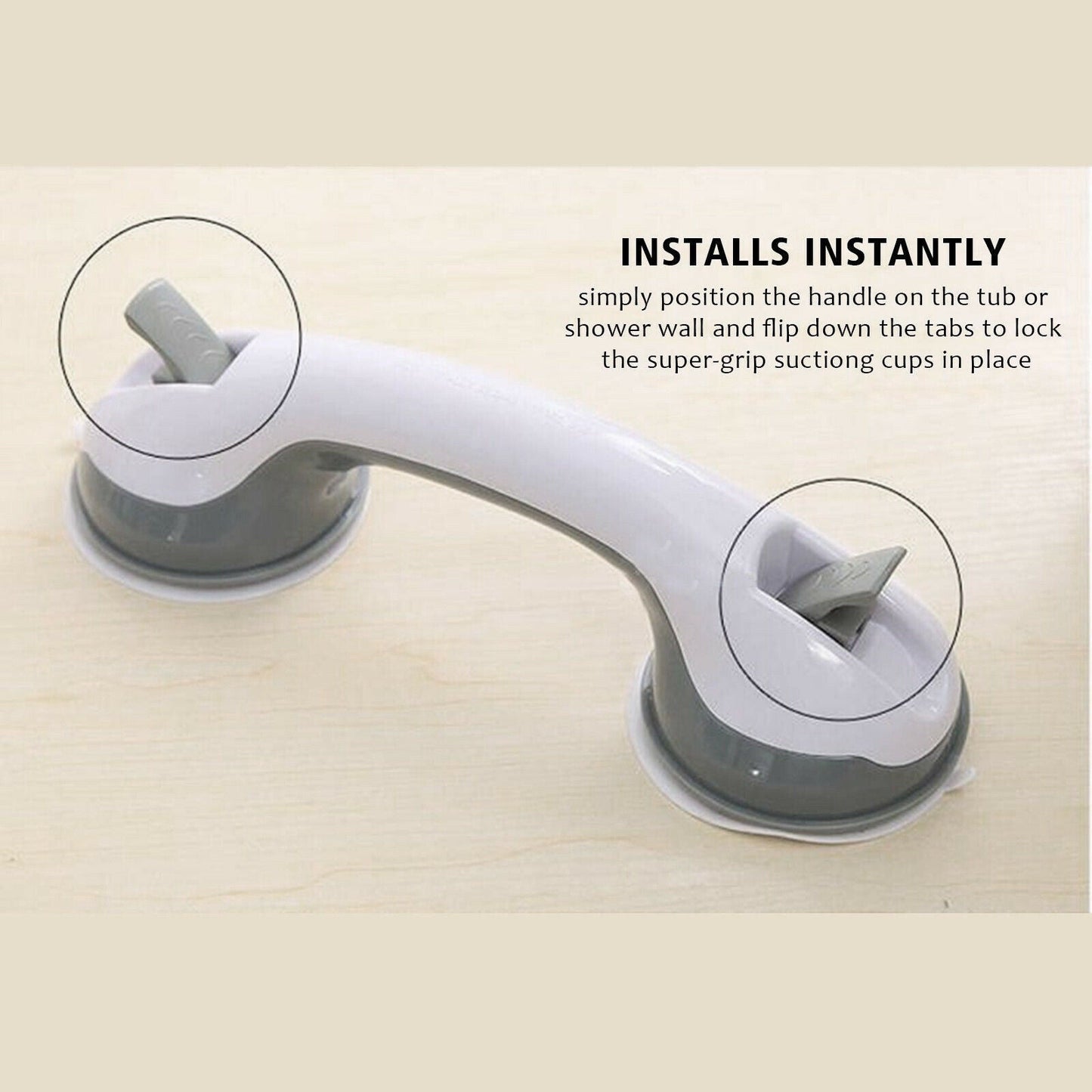 Bathroom Suction Grab