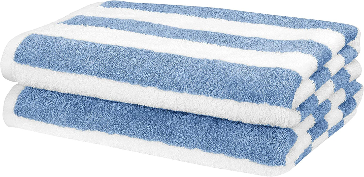 Cabana Stripe Beach Towel, 2-Pack,