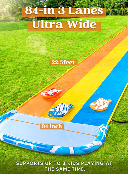 Lawn Water Slide Summer Slip