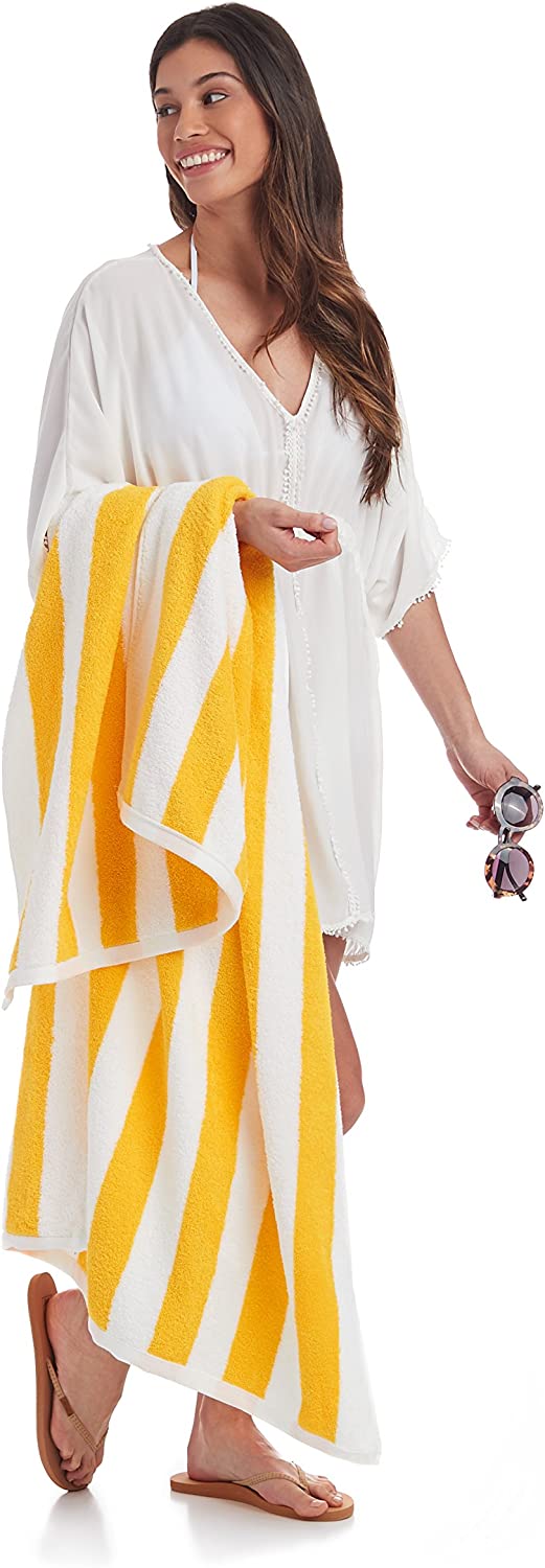 Cabana Stripe Beach Towel, 2-Pack,