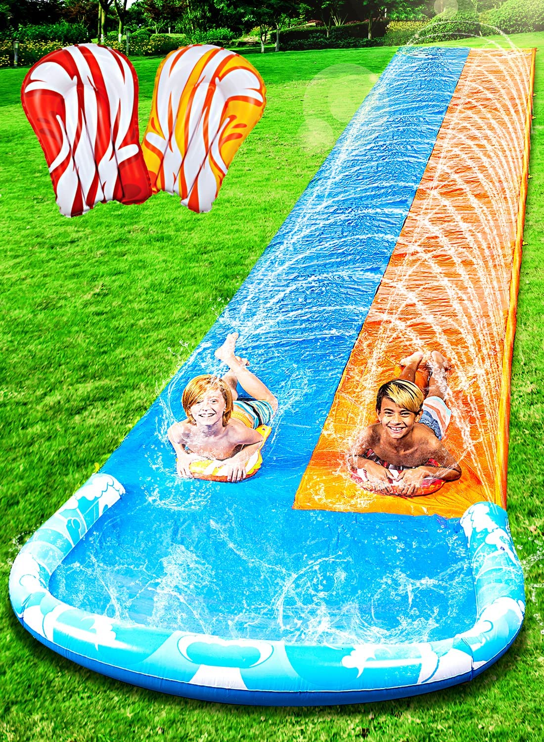 Lawn Water Slide Summer Slip