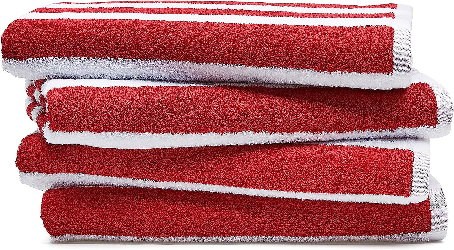Cabana Stripe Beach Towel, 2-Pack,