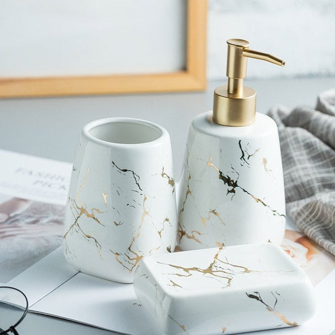Bathroom wash set