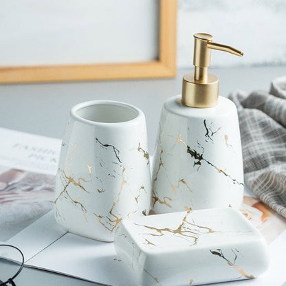 Bathroom wash set