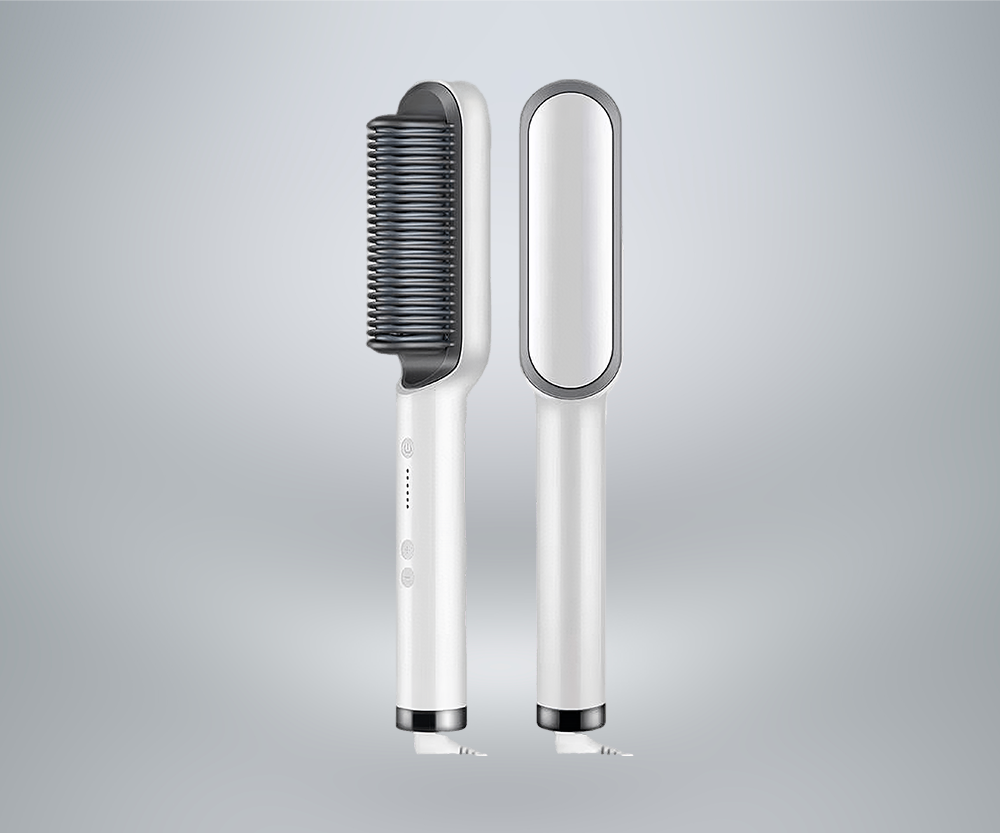 Silky Hair Straightener Brush