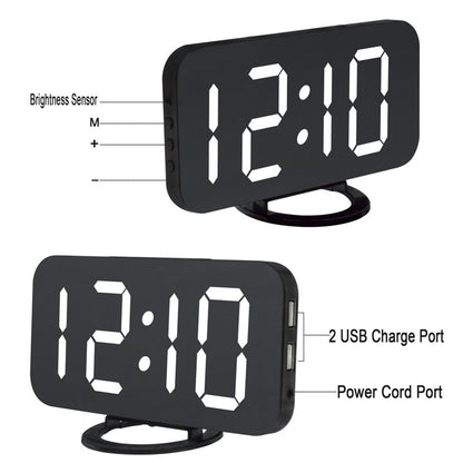 Digital Mirror Alarm Clock