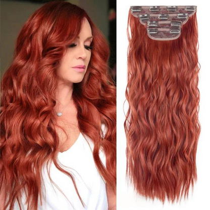 HairHaven Extensions™ Auburn