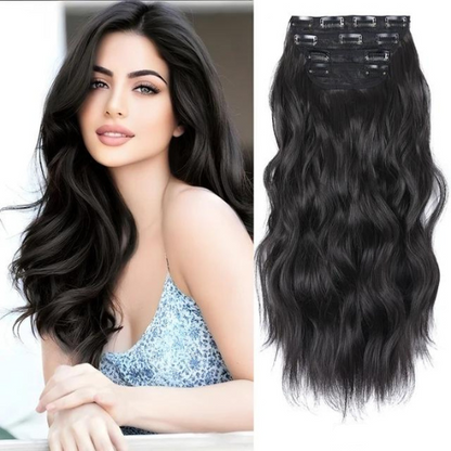 HairHaven Extensions™ Black