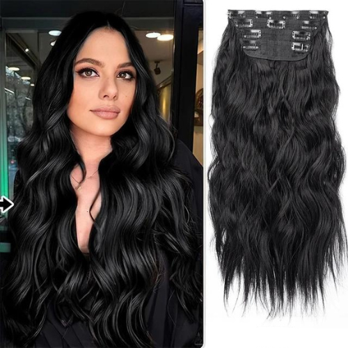 HairHaven Extensions™ Black