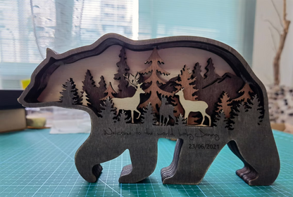 Wooden Animal Decoration