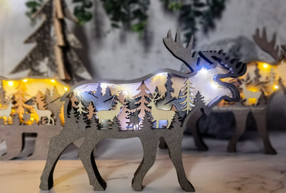 Wooden Animal Decoration