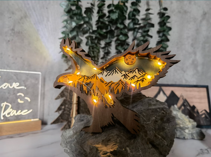 Wooden Animal Decoration