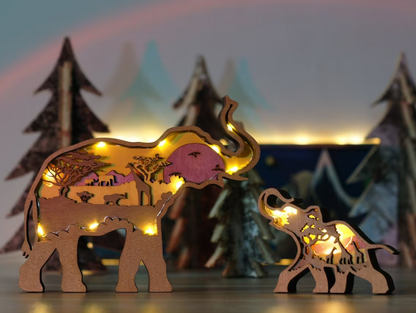 Wooden Animal Decoration